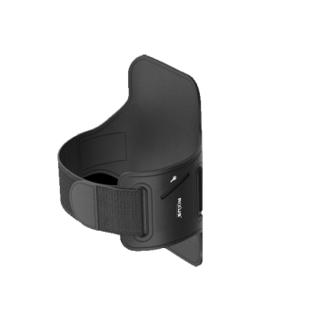 Rixus Modern-Series Universal Sport Armband Jogging Tasche Schutz-Hülle Fit für Smartphones bis 5.5 Zoll schwarz