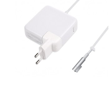Rixus 60W Ladegerät (MagSafe Adapter 60W Anschluss-Type "L") für Macbook weiss, blister