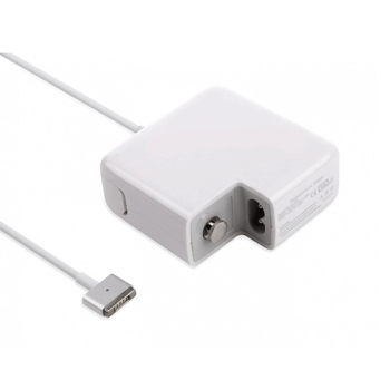 Rixus 60W Ladegerät (MagSafe2 Adapter 60W Anschluss-Type "T") für Macbook weiss, blister