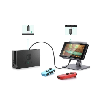 Ugreen Verlängerungskabel USB Typ C 3.1 (weiblich) - USB Typ C 3.1 (männlich) schwarz (0,5m)