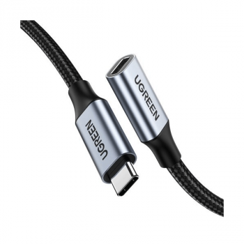 Ugreen Verlängerungskabel USB Typ C (weiblich) - USB Typ C (männlich) 5A schwarz (0.5m)