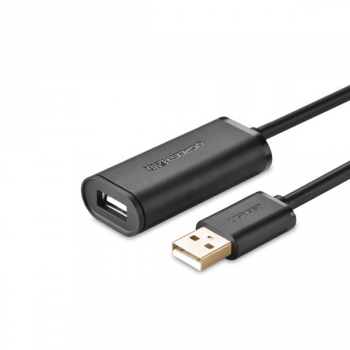Ugreen Aktivkabel USB 2.0 Verlängerungskabel 480 Mbit/s schwarz (5m)