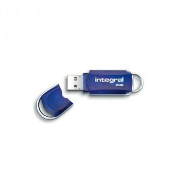 Integral USB Stick Courier 2.0 8GB, blau