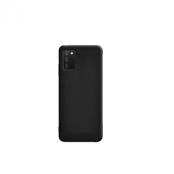 starfix Flexi Slim Silikon-Tasche für Samsung Galaxy M02 / A02s / A03s, schwarz
