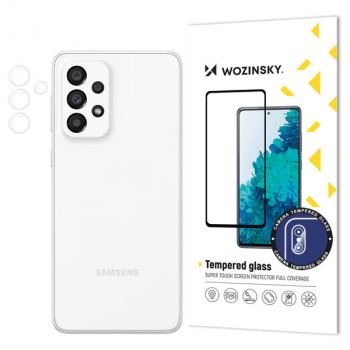 Wozinsky 9H gehärtetes Kamera-Schutzglas für Samsung Galaxy A33 5G, transparent