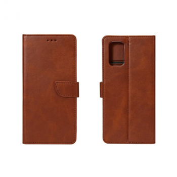 starfix Book-Wallet Schutz-Hülle für Samsung Galaxy A51 (SM-A515F), dunkelbraun