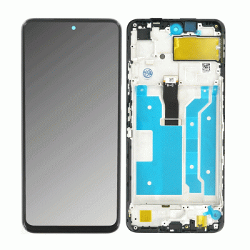 Huawei P Smart 2021 LCD Display + Touchscreen inkl. Rahmen, schwarz