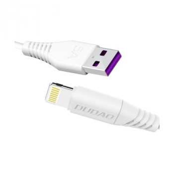Dudao USB / Lightning 6A Lade-/Datenkabel 1m weiß (L2L)