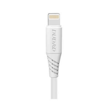Dudao USB / Lightning 6A Lade-/Datenkabel 1m weiß (L2L)