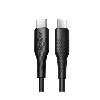 Joyroom USB-Typ-C-Kabel zu USB-Typ-C Daten-/Ladekabel 60W 3A schwarz (0,25m)