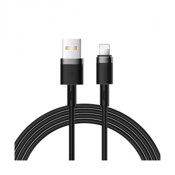 Joyroom USB Lade-/Datenkabel 2.4A USB Lightning für iPhone/iPad/Airpods 1,2 m schwarz (S-1224N2)