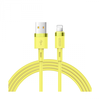 Joyroom USB Lade-/Datenkabel 2.4A USB Lightning für iPhone/iPad/Airpods 1,2 m gelb (S-1224N2)