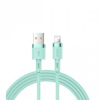 Joyroom USB Lade-/Datenkabel 2.4A USB Lightning für iPhone/iPad/Airpods 1,2 m grün (S-1224N2)