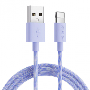 Joyroom-Kabel USB zu Lightning Lade-/Datenkabel 2,4A 1m lila (S-1030M13)