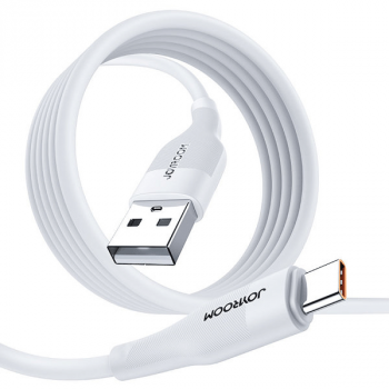 Joyroom USB-Kabel zu USB Typ C für schnelles Laden / Datenübertragung 6A 1m weiß (S-1060M12)
