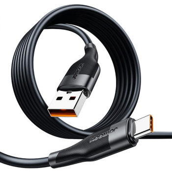 Joyroom USB-Kabel zu USB Typ C für schnelles Laden / Datenübertragung 6A 1m schwarz (S-1060M12)