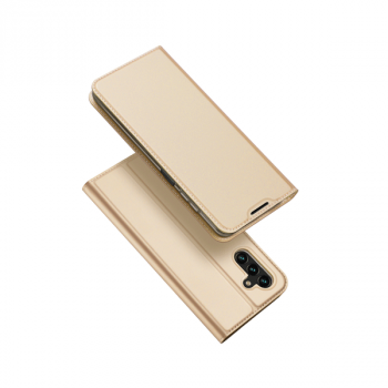 Dux Ducis Flip Tasche Skin Pro Series für Samsung Galaxy A13 5G gold