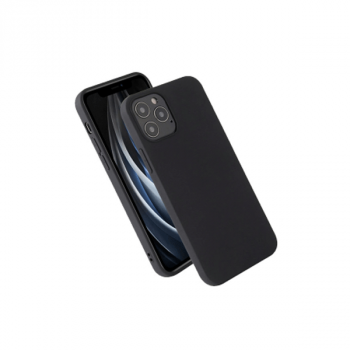 starfix Ultra Slim Silikon-Tasche (2mm) für Apple iPhone 14 Pro Max, schwarz
