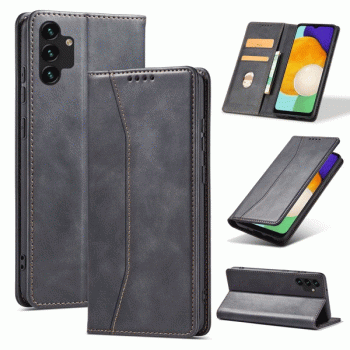 starfix Magnet Fancy Book-Wallet Schutzhülle für Samsung Galaxy A13 5G, schwarz