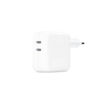 Apple Dual USB-C Power Adapter, USB-Netzteil USB-C, 35W (MNWP3ZM/A)
