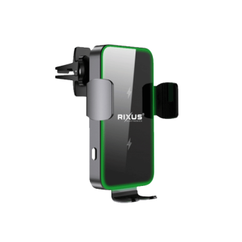 Rixus 15w Auto-Sensoring Magnet Wireless KFZ-Halterung, schwarz (RXWC36)