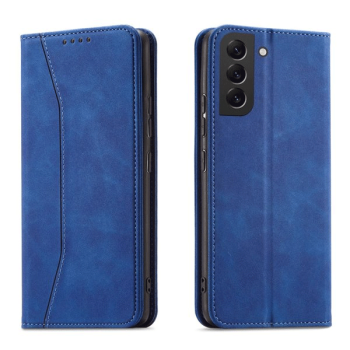starfix Fancy Flip-Wallet für Samsung Galaxy A54 5G Cover mit Statdfunktion blau