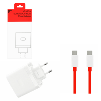 OnePlus SUPERVOOC 160W Type-C Adapter (mit USB-C-Kabel) weiß (5461100135)
