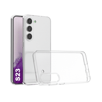 starfix Flexi Slim Silikon-Tasche für Samsung Galaxy S24+ (S24 Plus) transparent