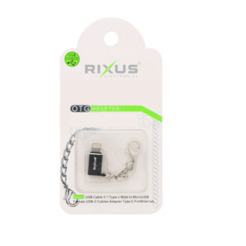 Rixus OTG Portable Adapter Micro-USB zu Lightning
