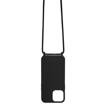 Furlo "Kordon" Silikon-Hülle S-Case Style für Apple iPhone 14 Pro Max, schwarz
