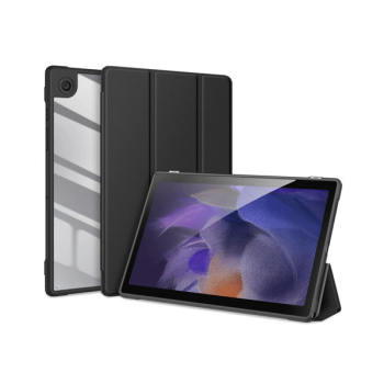 Dux Ducis Toby Rugged Flip Smart Book-Cover für Samsung Galaxy Tab A8 10.5" 2021, schwarz