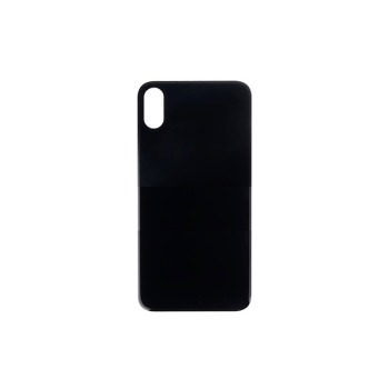 Akkudeckel kompatibel mit iPhone Xs Max, schwarz