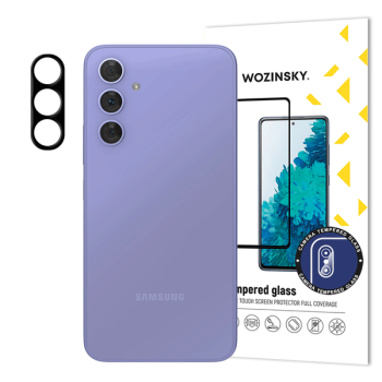 Wozinsky Full Kamera-Glas-Schutz gehärtetes Glas H9 für Samsung Galaxy A54 5G, schwarz
