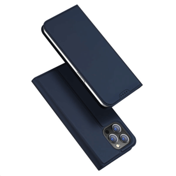 Dux Ducis Skin Pro Flip-Wallet Case für Apple iPhone 15 Pro Max, blau