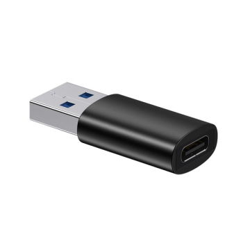 Baseus Ingenuity Series Mini USB 3.1 OTG auf USB Typ C Adapter schwarz (ZJJQ000101)