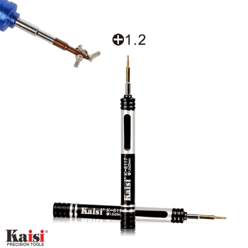 KAISI K-8117 Magnetischer Schraubendreher 1.2+, schwarz