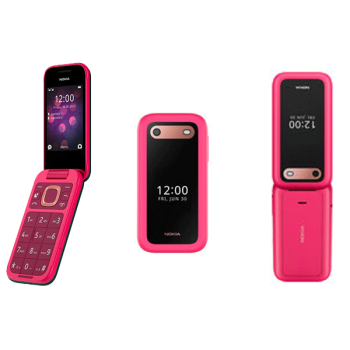 Nokia 2660 Flip Klapphandy 4G Dual Sim, pink
