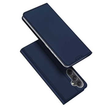 Dux Ducis Flip Tasche Skin Pro Series für Samsung Galaxy S23 FE, blau