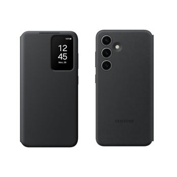 Samsung Smart View Wallet Case für Galaxy S24 schwarz (EF-ZS921CBEGWW)