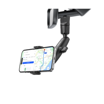 Rixus Universal 360°-Rückspiegel Handy-Halterhalterung, schwarz (RXHW65)