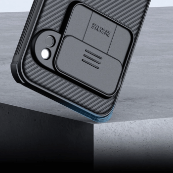 Nillkin CamShield Pro Schutz-Hülle Cover Tasche für Google Pixel 9 Pro, Schwarz