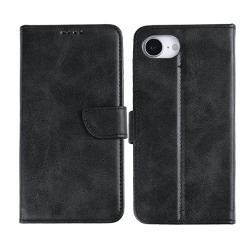 Rixus Wallet Schutz-Hülle pasend für Apple iPhone 16e, schwarz