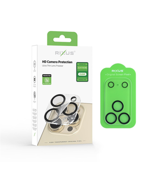 Rixus Clear HD Kamera Schutz-Glas passend für Apple iPhone 17 Pro (RIX02801)