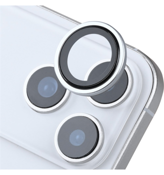 Rixus Metal Shield Kamera-Schutz-Glas passend für Apple iPhone 17 Pro, 17 Pro Max, Grey (RIX02806)