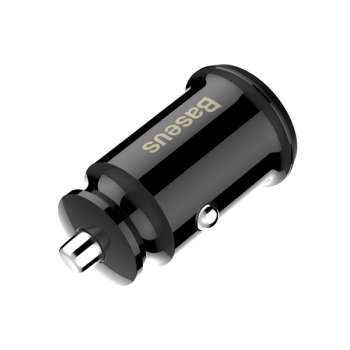 Baseus Grain KFZ-Mini-Ladegerät CCALL-ML01 2x USB-A, 3,1A, schwarz (ZD551KL)