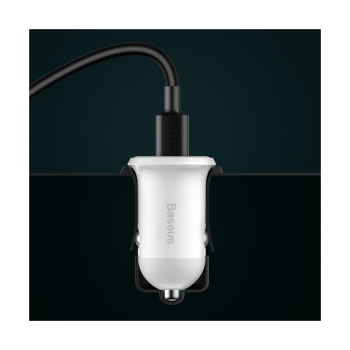 Baseus Grain Pro Autoladegerät 2x USB 4,8 A weiß (CCALLP-02)