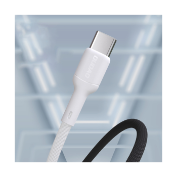 Dudao L9C Max 240W PD USB-C zu USB-C Schnelladekabel 1,2m, weiss (L9CMAX_White 1,2M)