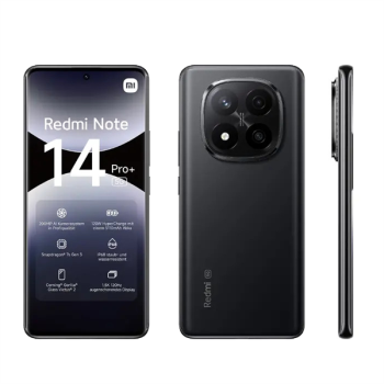 Xiaomi Redmi Note 14 Pro+ 5G 256GB/8GB Dual-Sim, Midnight Black