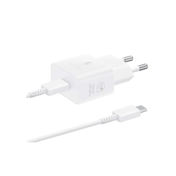 Samsung EP-T2510 Ladegerät 25W + USB-C Kabel, weiss