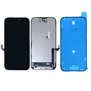 starfix LCD Display + Touchscreen kompatibel mit Apple iPhone 16, schwarz